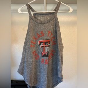 Grey Texas Tech Women’s Tank Top